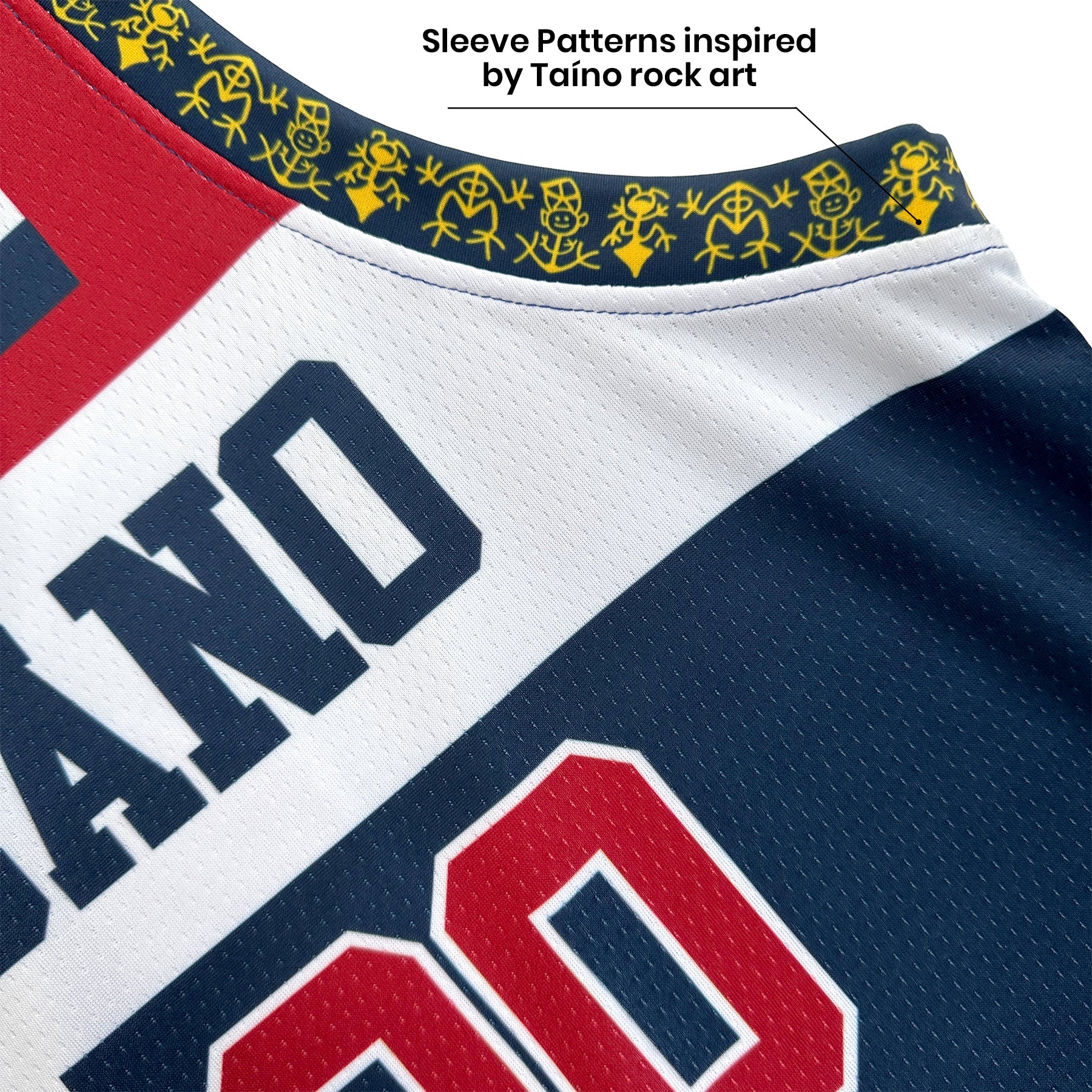 Dominican Republic Custom Basketball Jersey