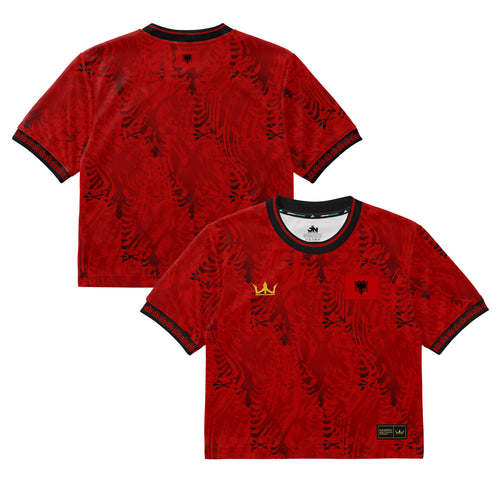 Albania Heritage Cropped Soccer Jersey