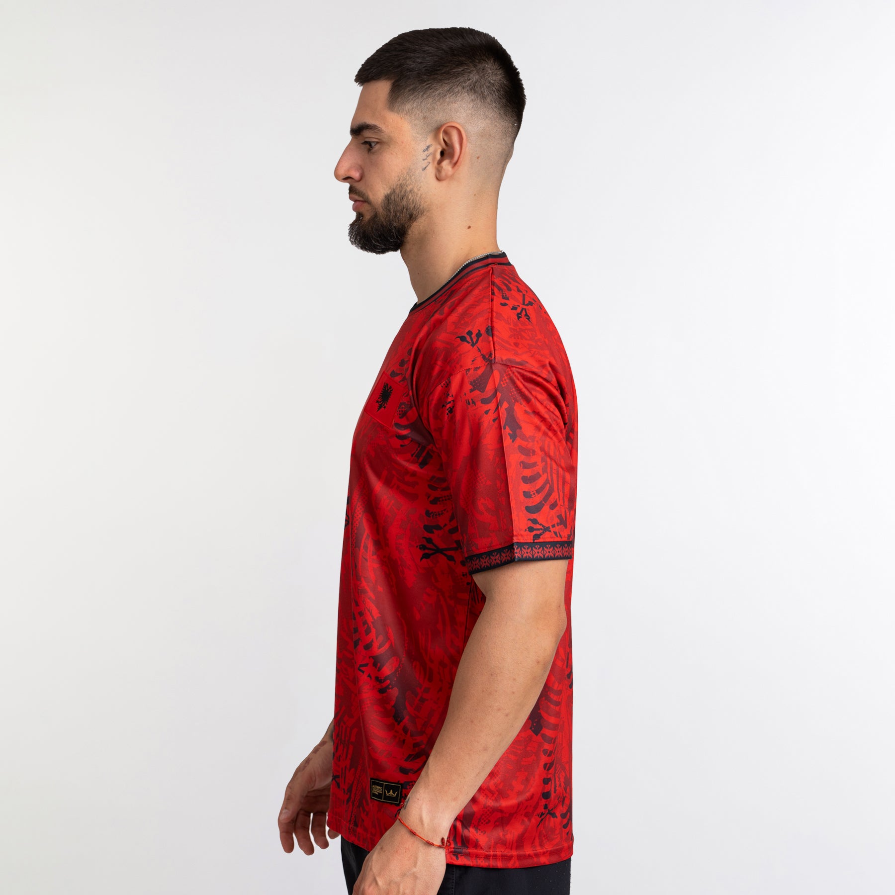 Albania Heritage Custom Football Red Jersey Soccer Shirt World Albanian