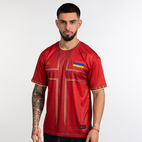 Armenia Heritage Custom Football Jersey Soccer Shirt World Armenian 