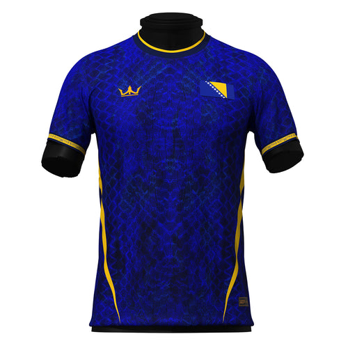 Bosnia and Herzegovina Heritage Custom Football Jersey 