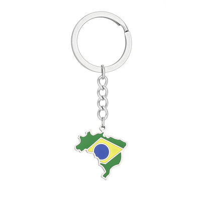 Brazil Keychain