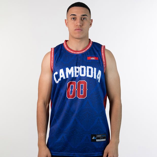 Cambodia Custom Basketball Jersey