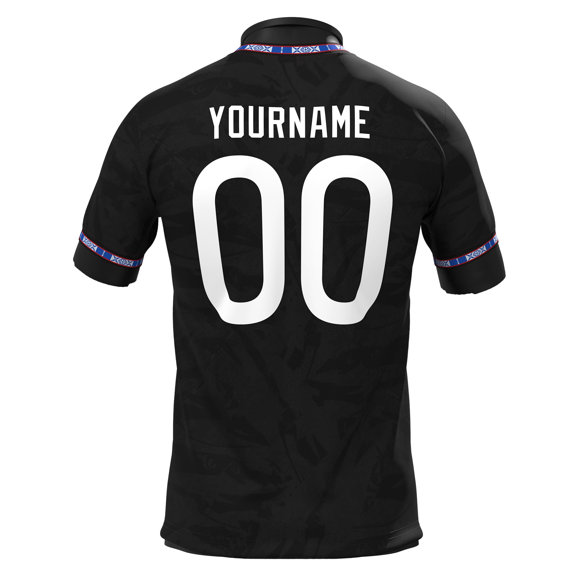 Cape Verde Heritage Custom Football Jersey Black
