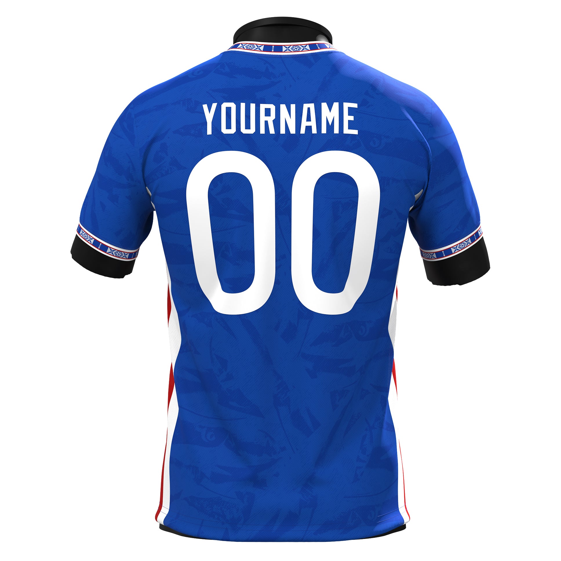 Cape Verde Heritage Custom Football Jersey Blue