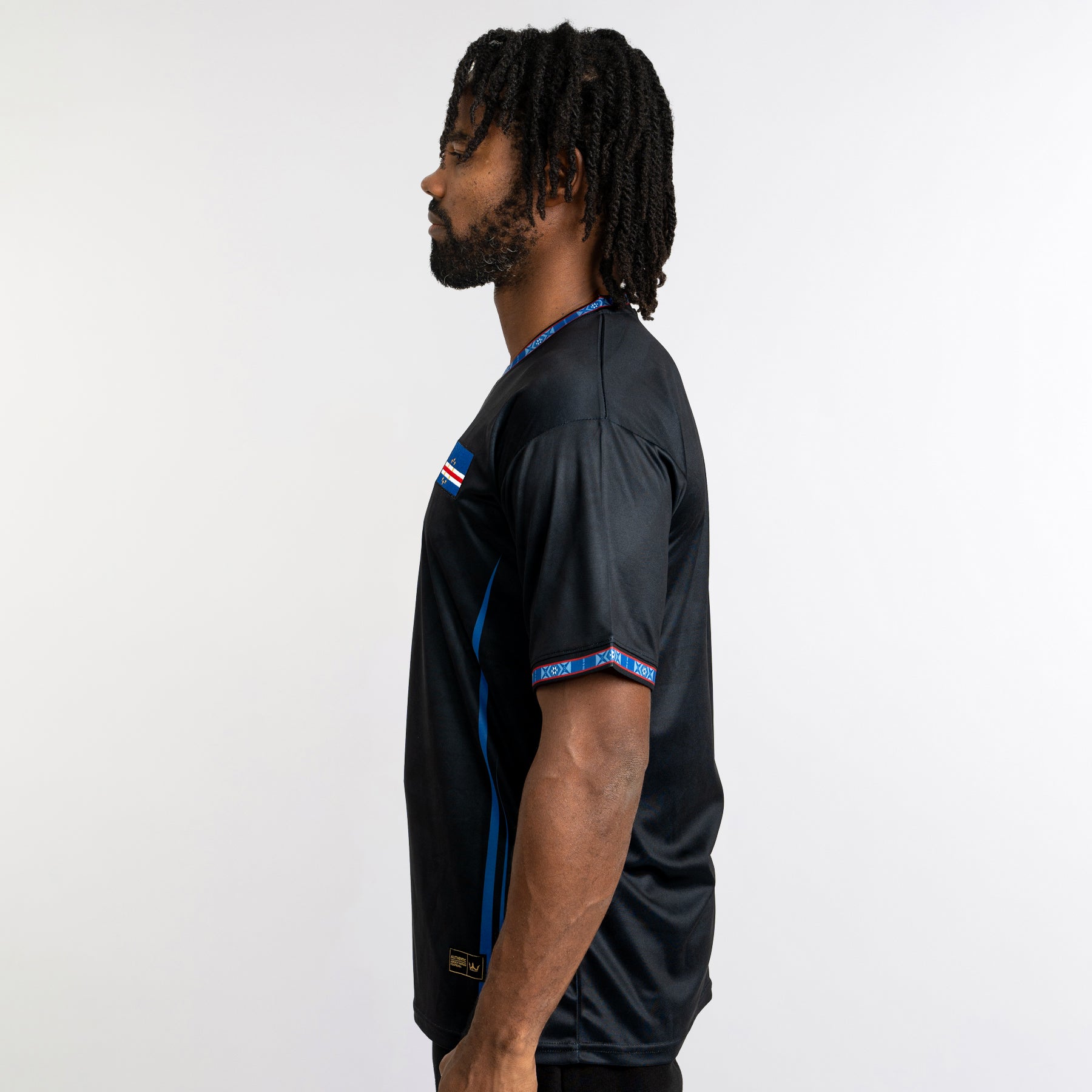 Cape Verde Heritage Custom Football Jersey