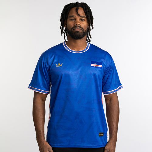Cape Verde Heritage Custom Football Jersey