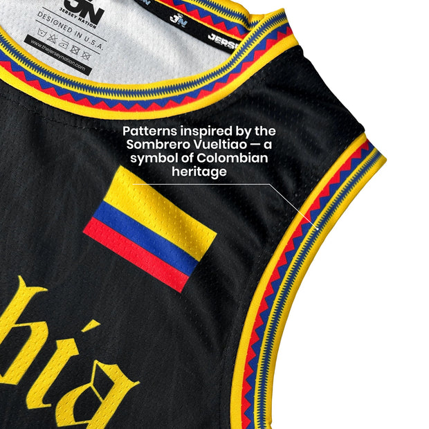 Colombia Custom Basketball Jersey