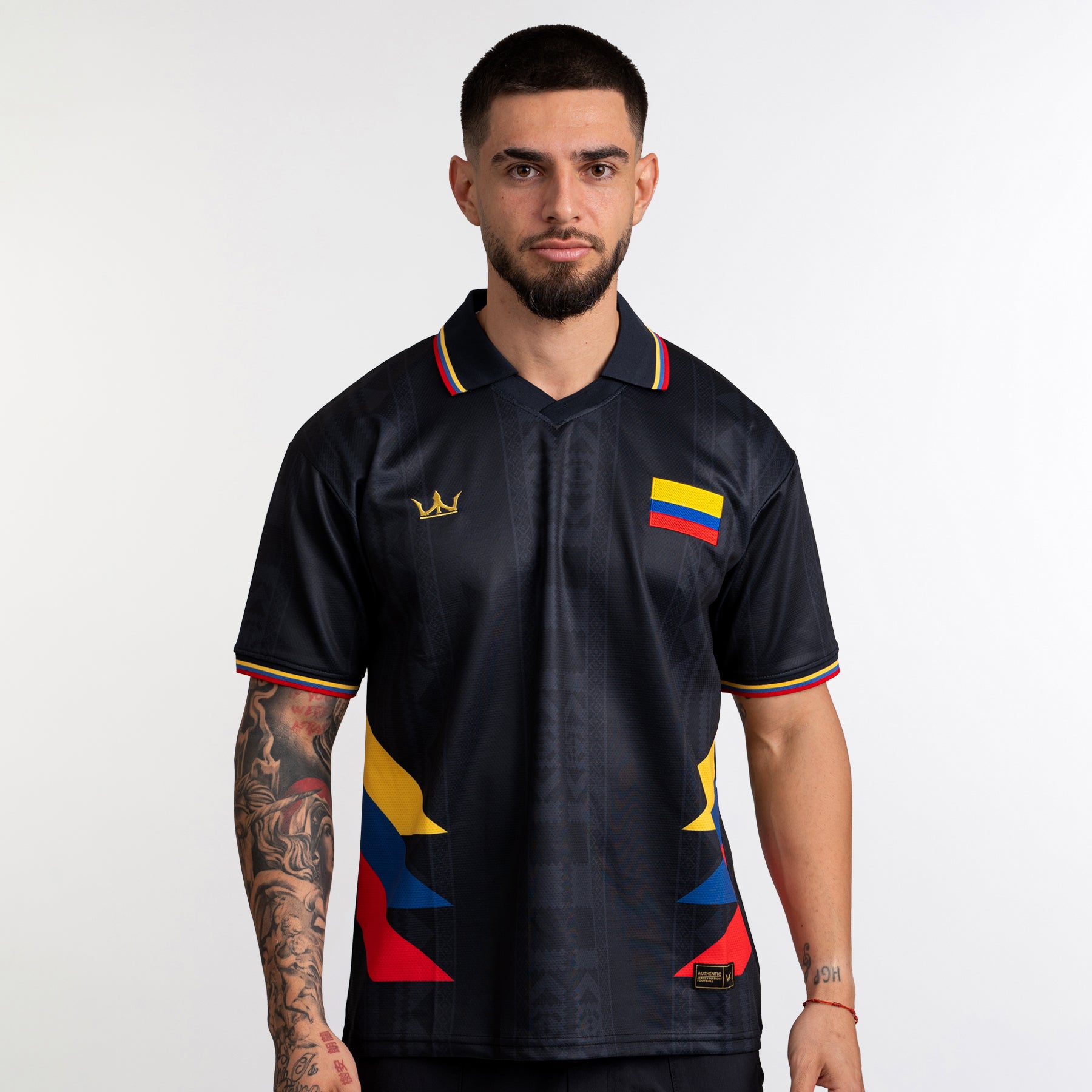 Colombia Heritage Retro Custom Football Jersey