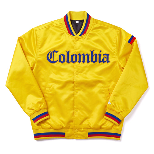 Colombia Heritage Satin Bomber Jacket