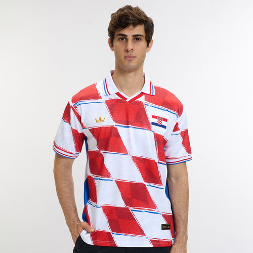 Croatia Heritage Retro Custom Football Jersey Soccer World Croatian