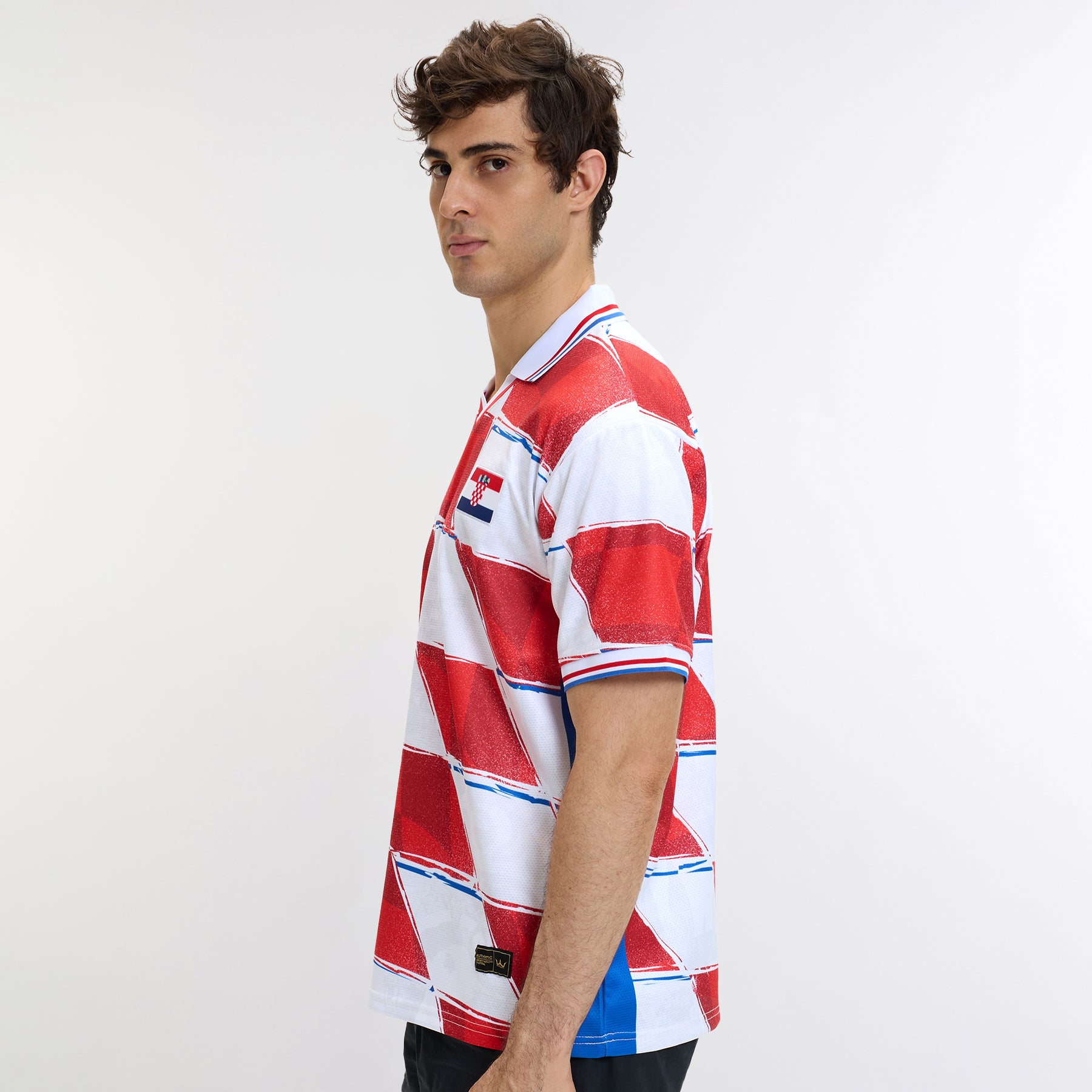 Croatia Heritage Retro Custom Football Jersey Soccer World Croatian