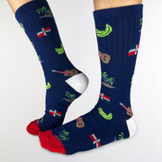 Dominican Republic Crew Socks