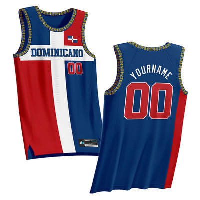 Dominican Republic Heritage Custom Basketball Jersey