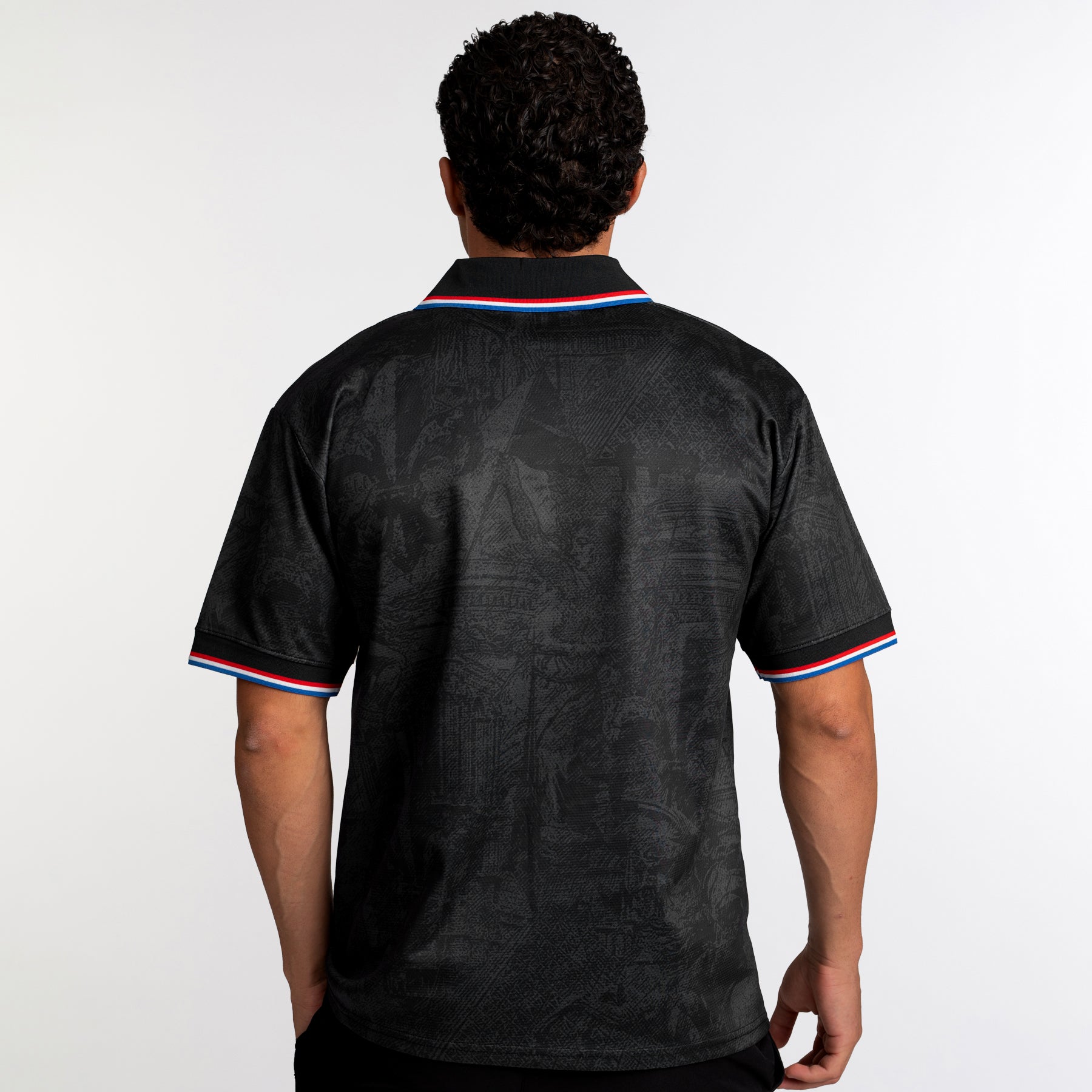 France Heritage Retro Custom Football Jersey Soccer World Black Shirt