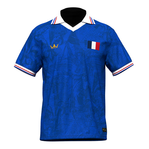 France Heritage Retro Custom Football Jersey