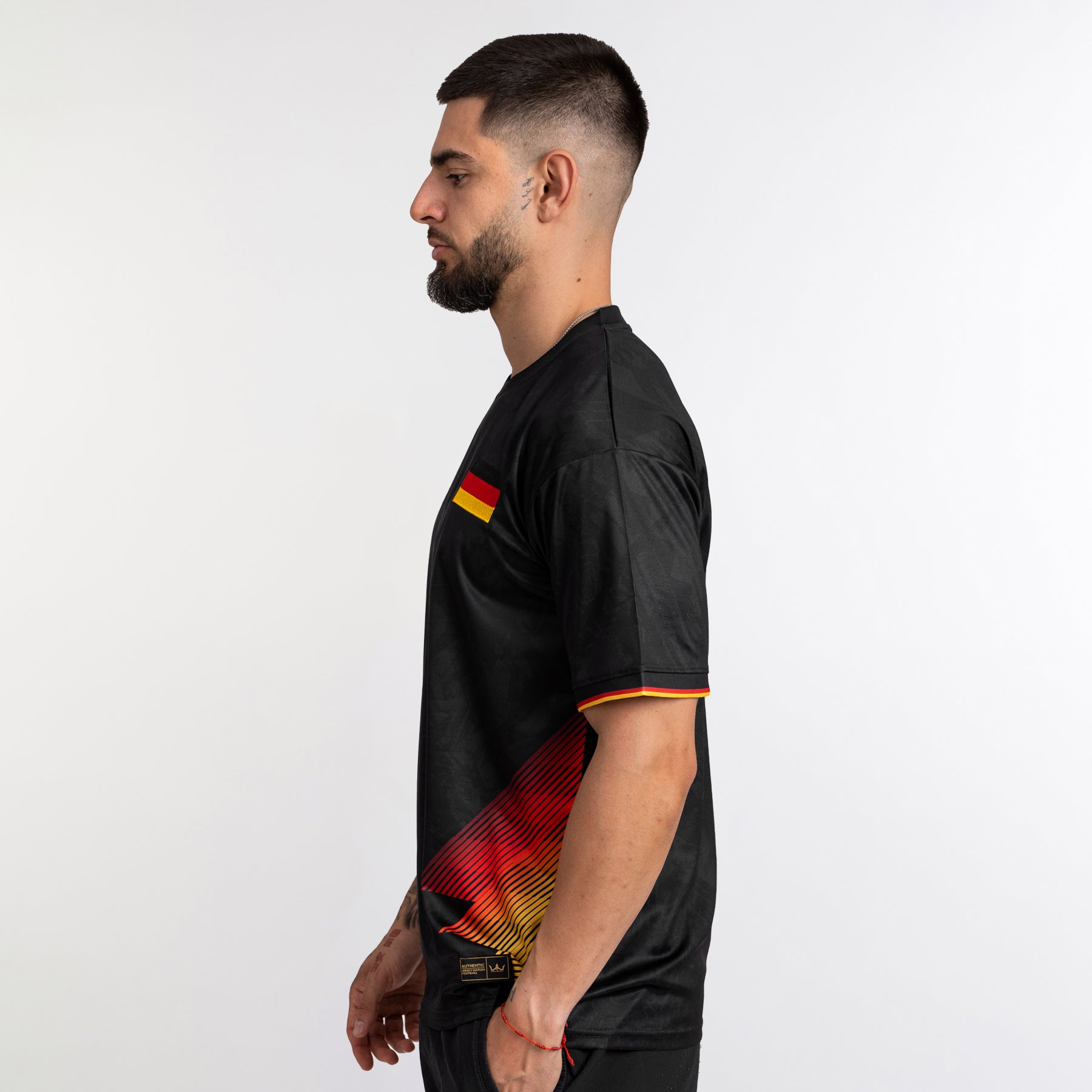 Germany Heritage Custom Football White Jersey Soccer Shirt World German