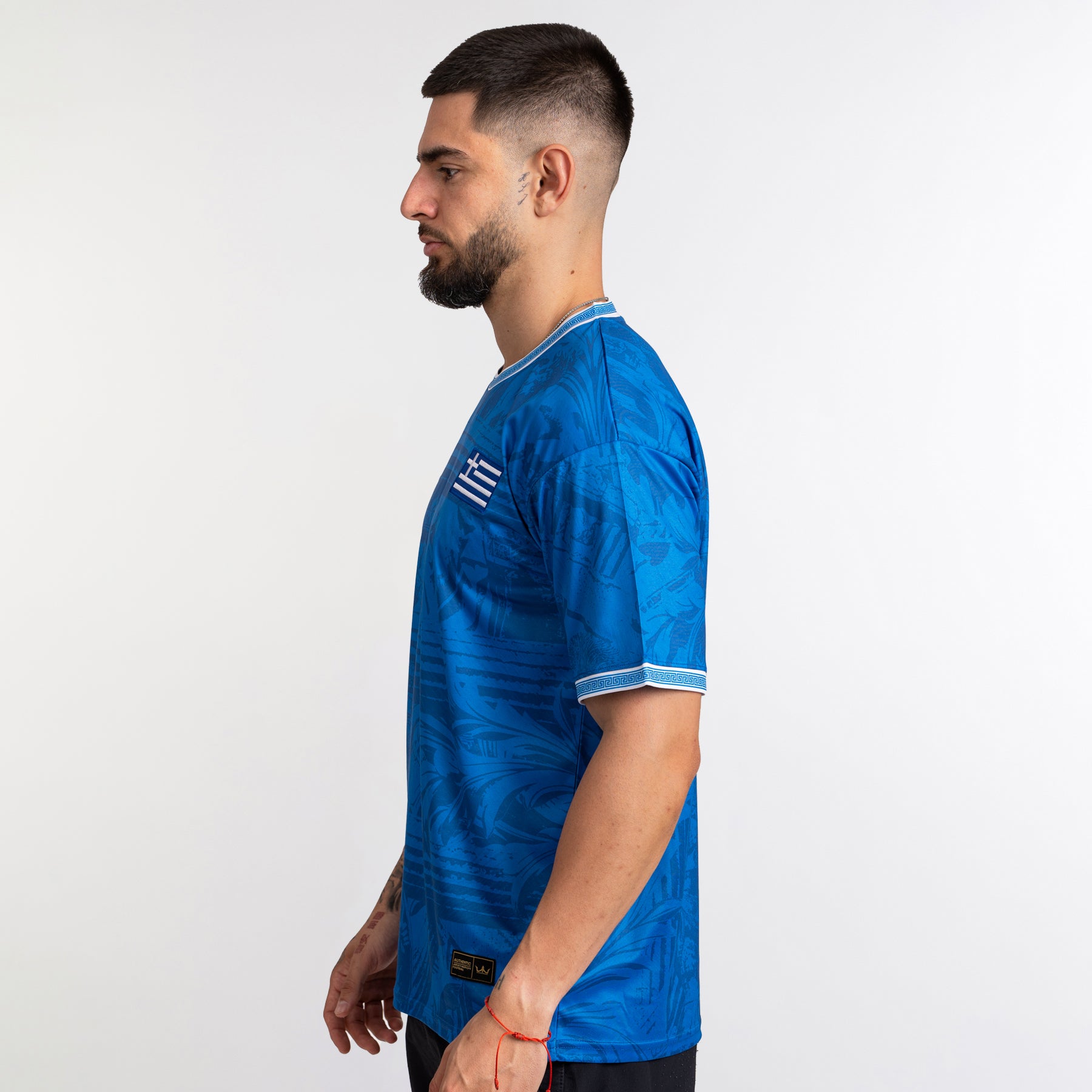 Greece Heritage Custom Football Jersey Soccer Shirt World Greek Style