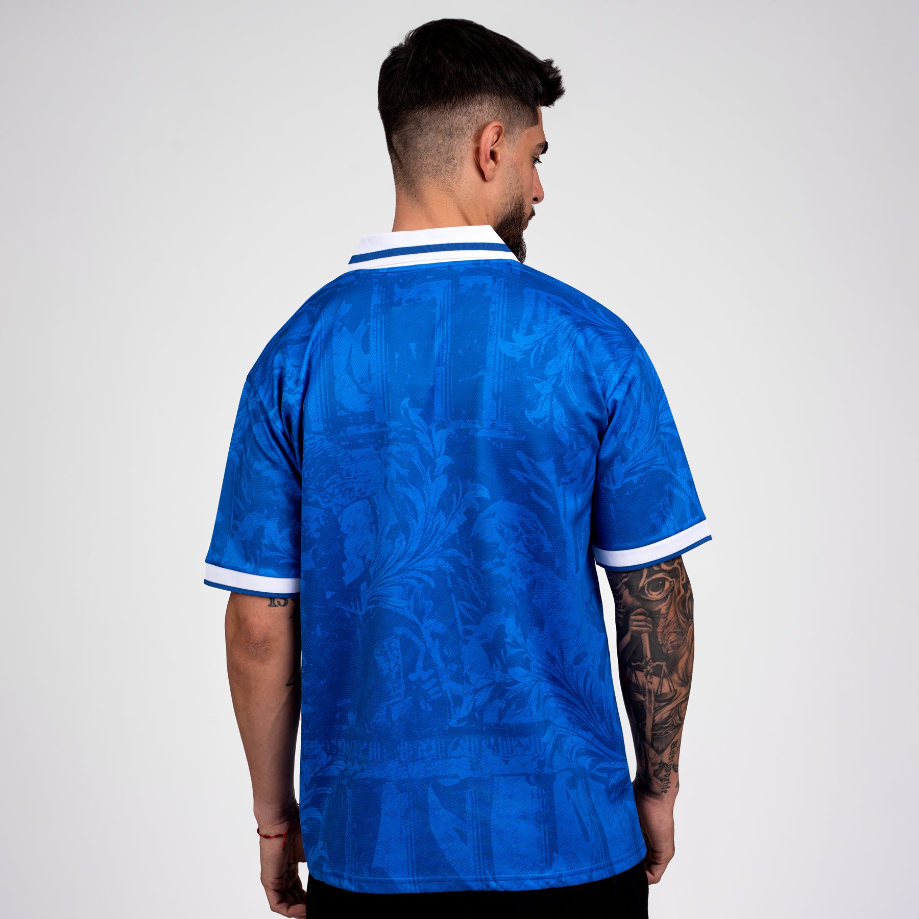 Greece Heritage Retro Custom Football Jersey World Shirt Back