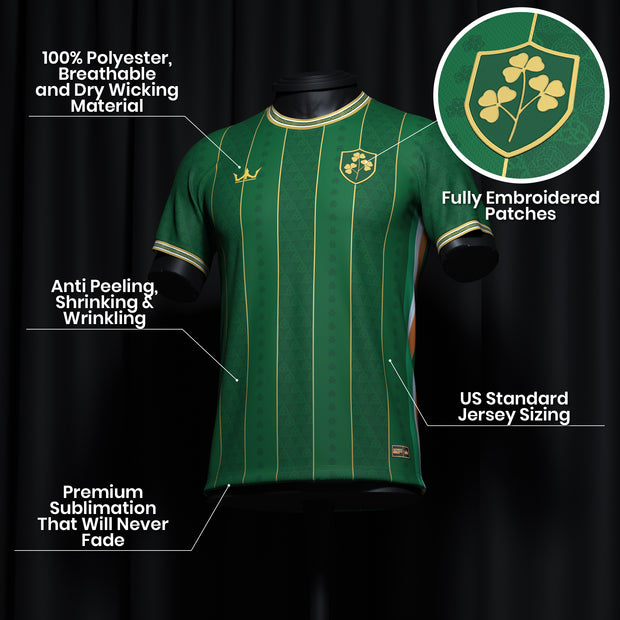 Ireland Custom Football Jersey