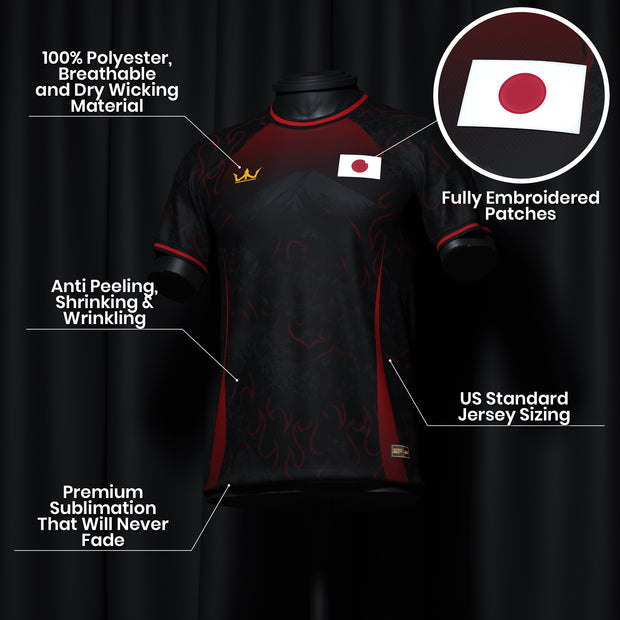 Japan Heritage Custom Football Jersey