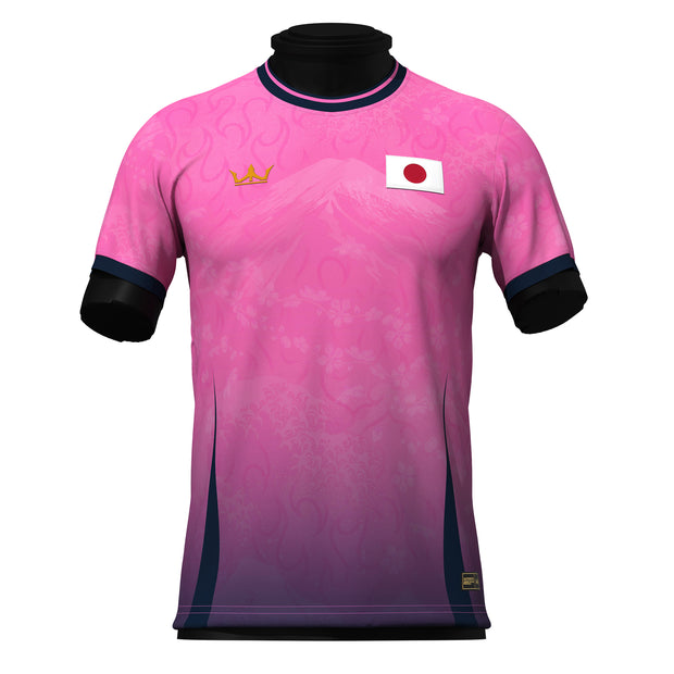 Japan Heritage Custom Football Jersey Pink