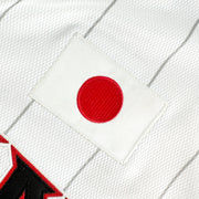 Japan Heritage Custom White Baseball Jersey Embroidered Flag Stitching