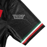 Mexico Heritage Custom Black Football Jersey Sleeves