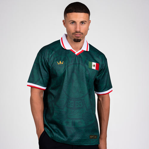 Mexico Heritage Retro Custom Football Jersey World Soccer Mexican Shirt Lady of Guadalupe