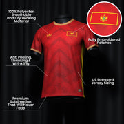 Montenegro Heritage Custom Football Jersey