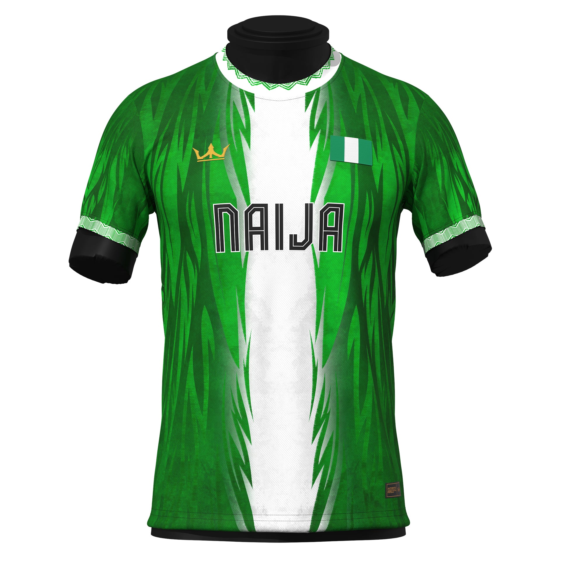 Nigeria Heritage Custom Football Jersey