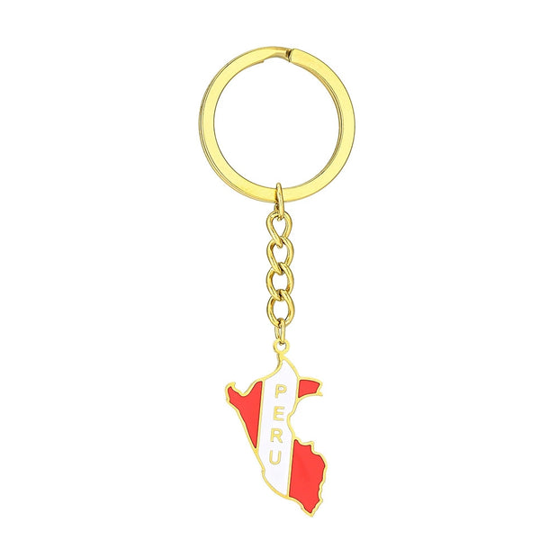 Peru Keychain