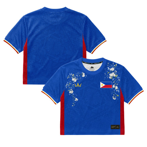 Philippines Heritage Cropped Floral Soccer Jersey
