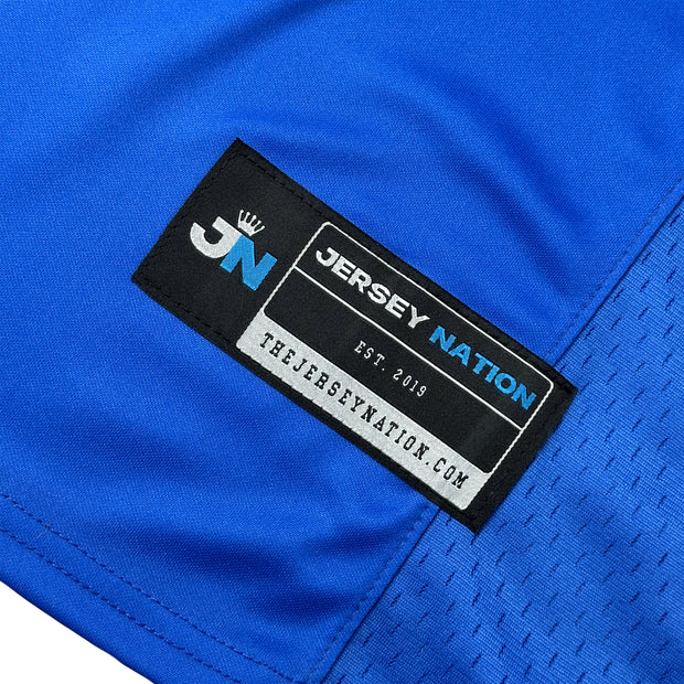 Philippines Heritage Blue Custom American Football Jersey Embroidered Shirt