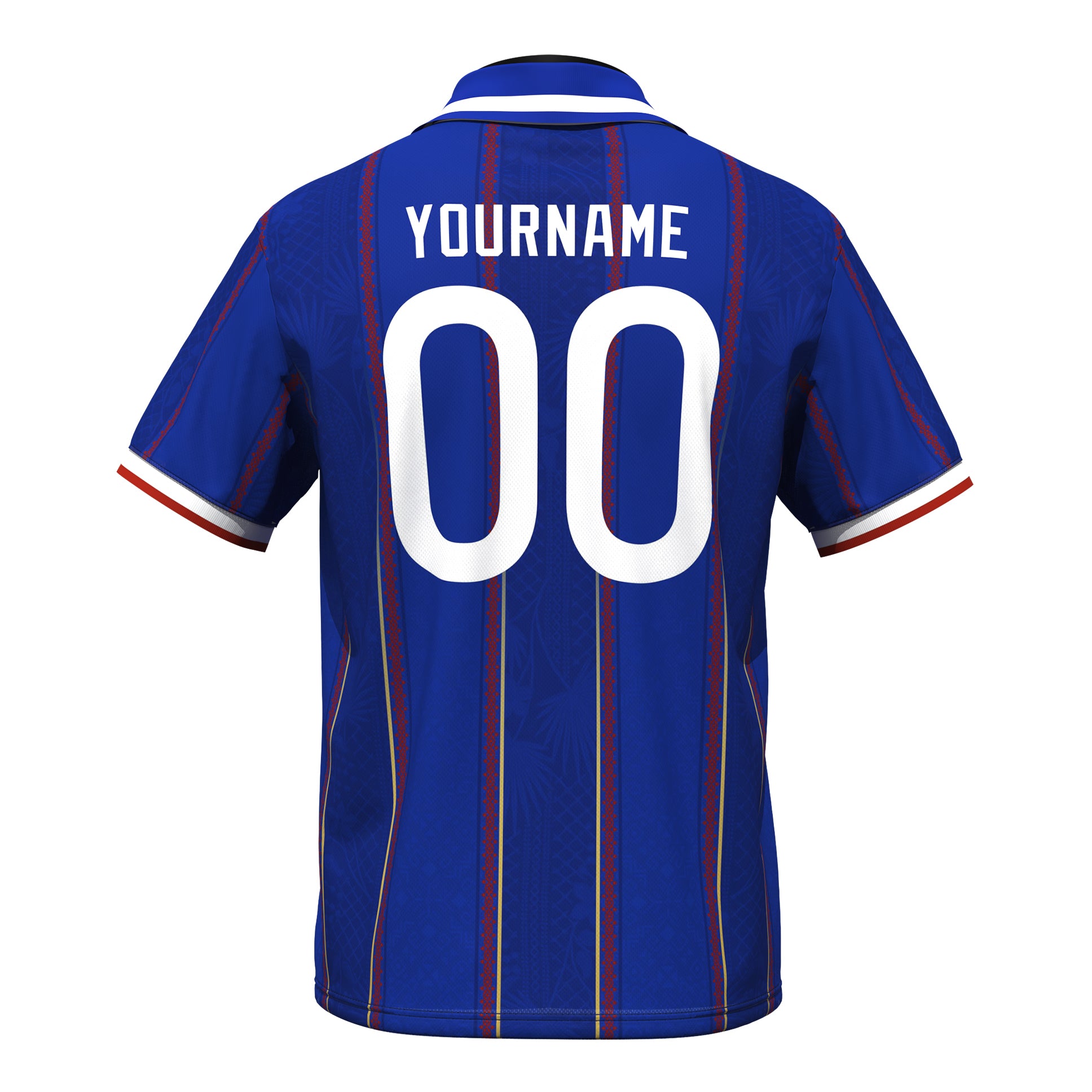 Philippines Heritage Retro Custom Football Jersey Customized