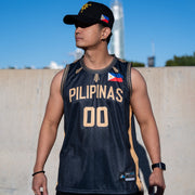 Philippines 'Luzviminda' Custom Black Basketball Jersey