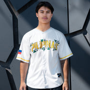 Philippines 'Sampaguita' White Custom Baseball Jersey