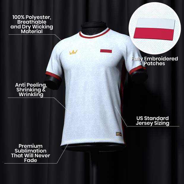 Poland Heritage Custom Football Jersey