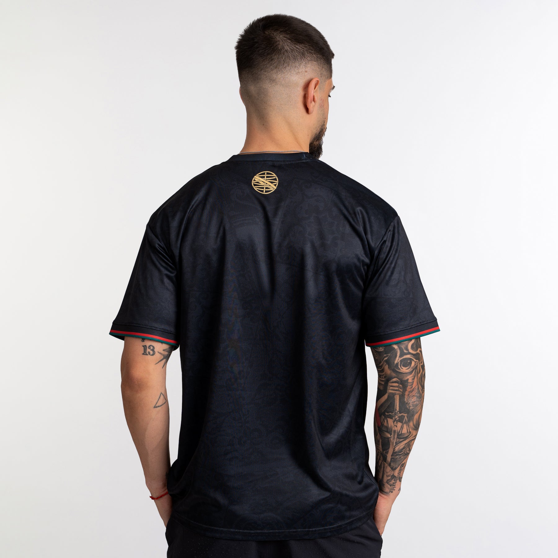 Portugal Heritage Custom Black Football Jersey Soccer Shirt World Portuguese 