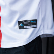 Puerto Rico Azul Celeste Borikén Heritage Custom Baseball Jersey Closeups Stitched