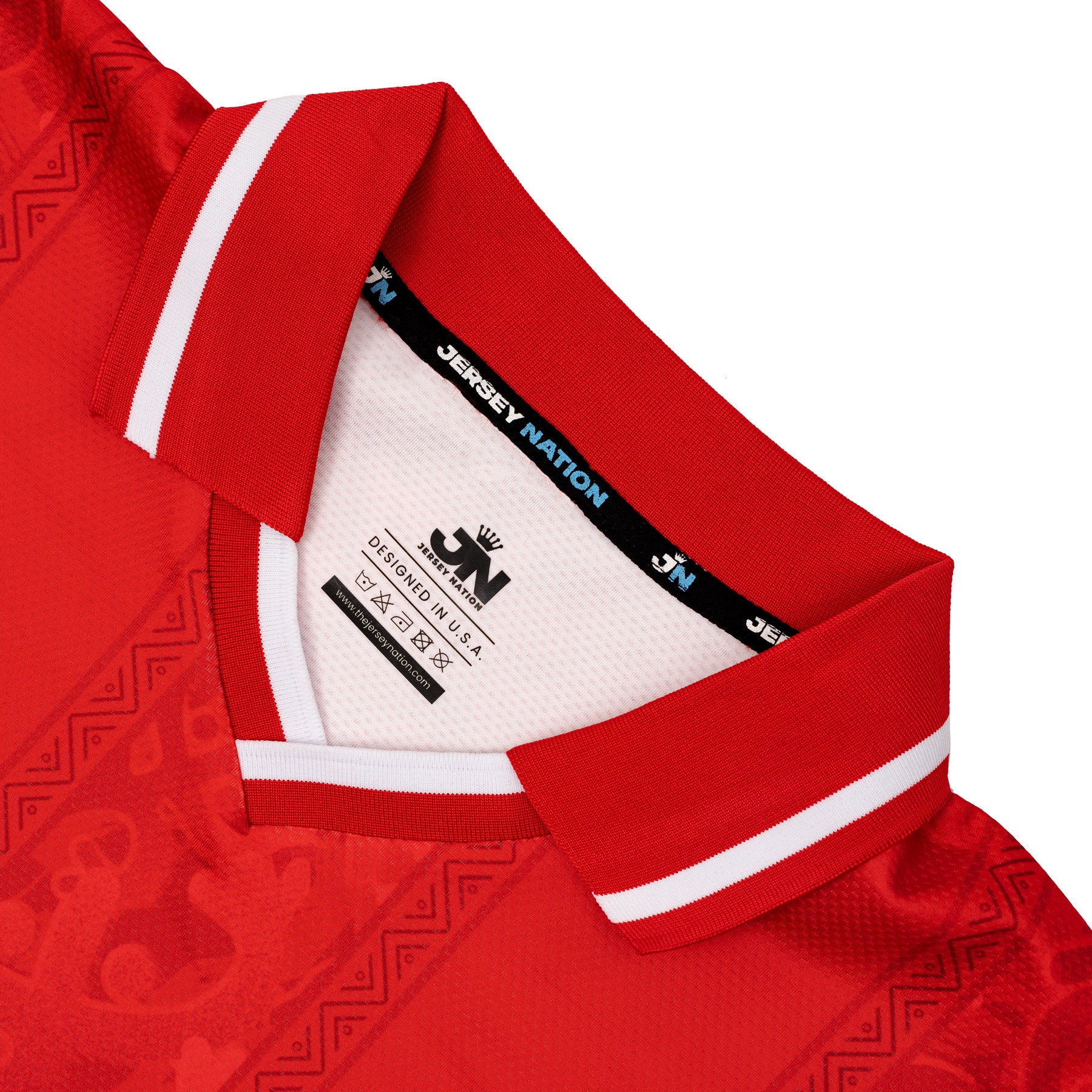 Puerto Rico Heritage Retro Custom Football Jersey Collar Throwback World Shirt
