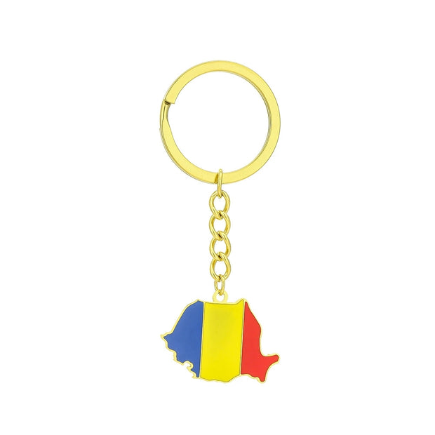 Romania Keychain