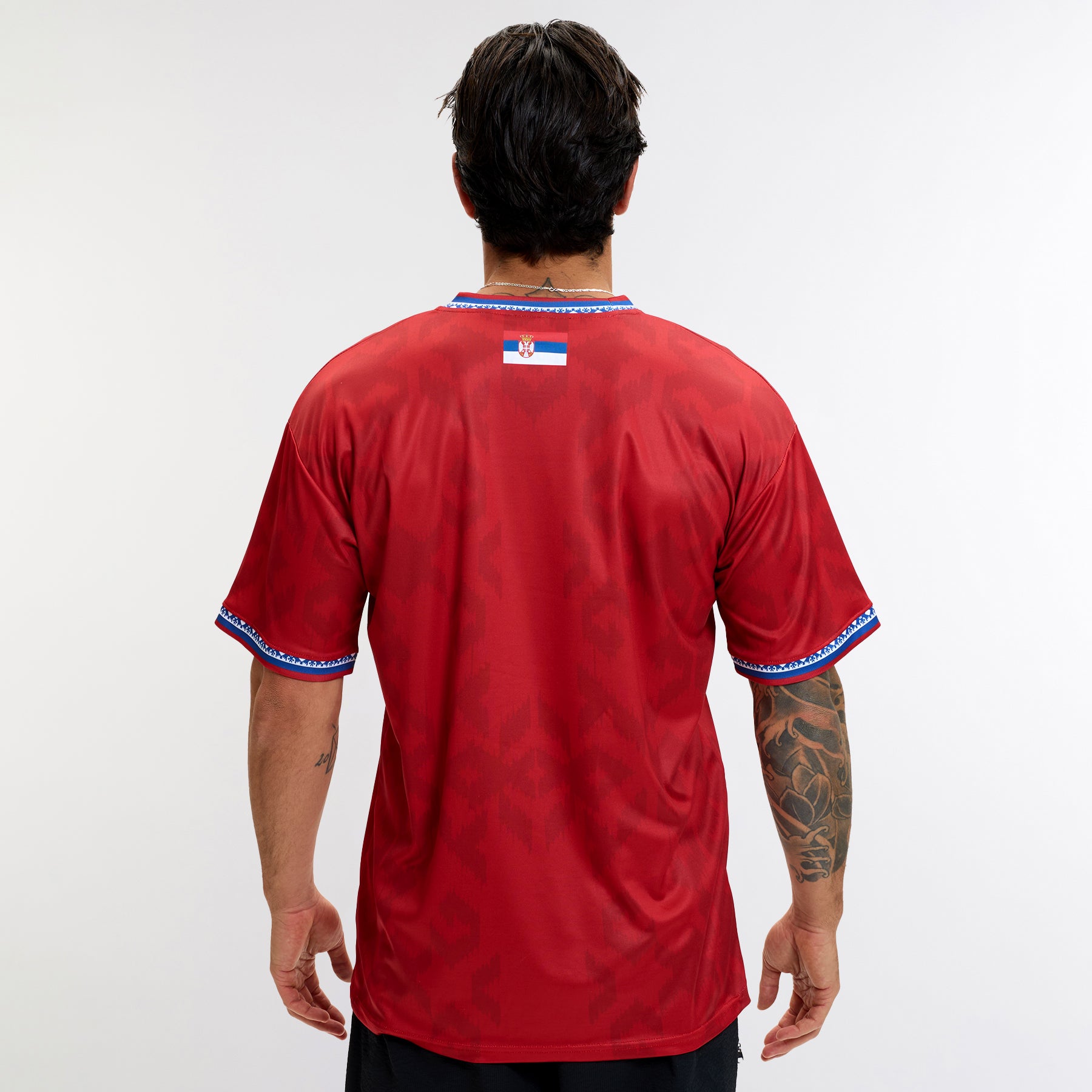 Serbia Heritage Custom Football Jersey
