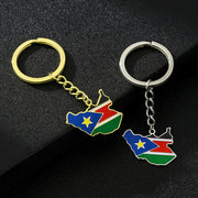 South Sudan Keychain