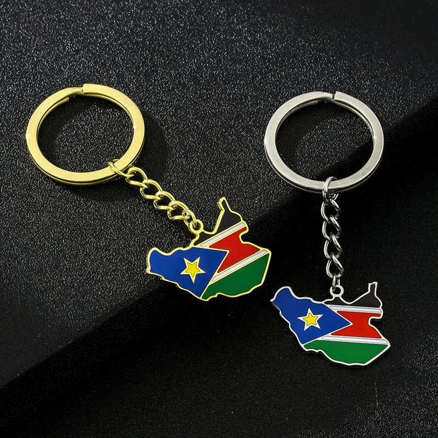 South Sudan Keychain