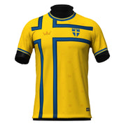 Sweden Custom Football Jersey
