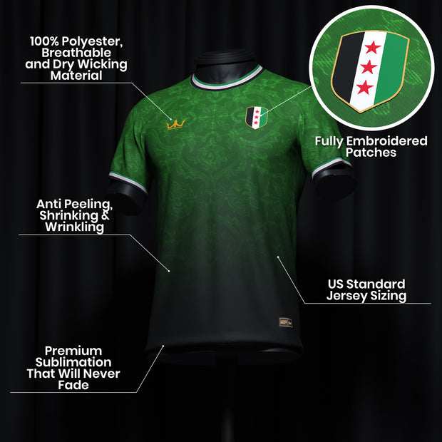 Syria Custom Football Jersey