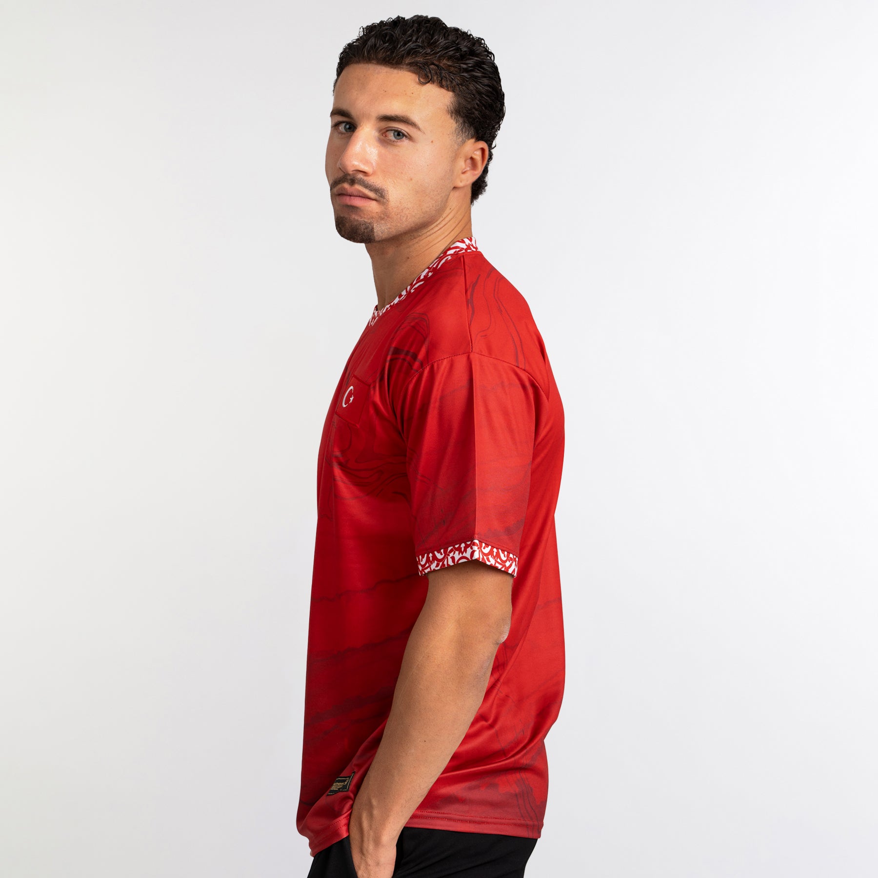Türkiye Heritage Custom Football Jersey Soccer Shirt World Turkish Turkey