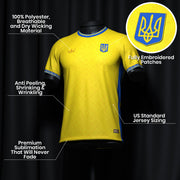Ukraine Custom Football Jersey