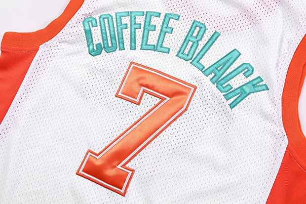 Coffee Black Flint Tropics Semi-Pro Movie Basketball Jersey